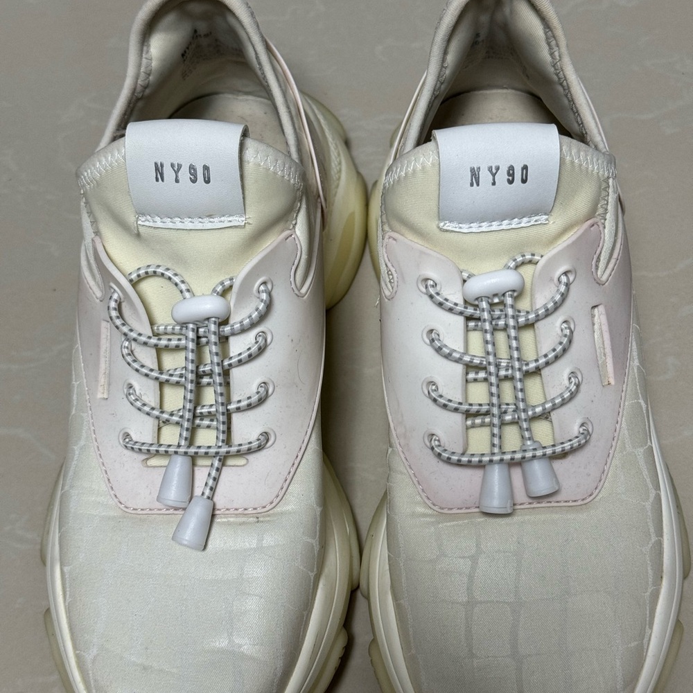 Women's Steve Madden Cream Sneakers